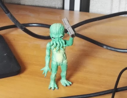 If Mr Cthulhu gets cross he will throw his dread book of project management - the Necronomicion - at you!
