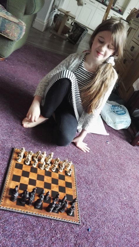 New chess board, courtesy of John Ossoway