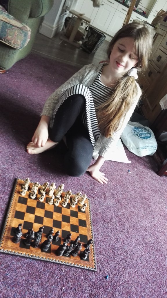 New chess board, courtesy of John Ossoway