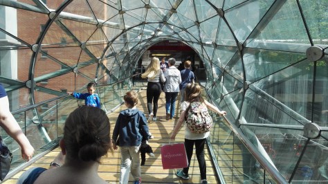 Going through the Arndale Tunnel