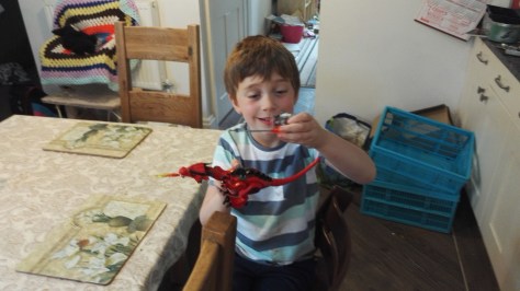 Henry and his dragona