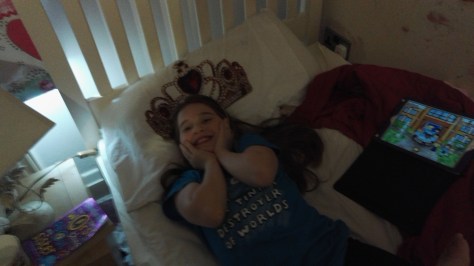 Its not holidays yet Evie