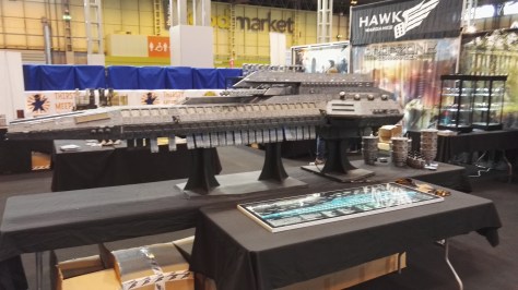 Sights of the show - this awesome capital ship!