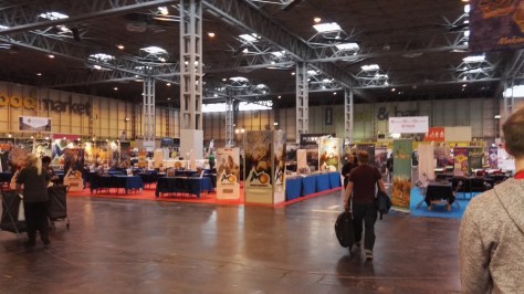 Trade floor before opening