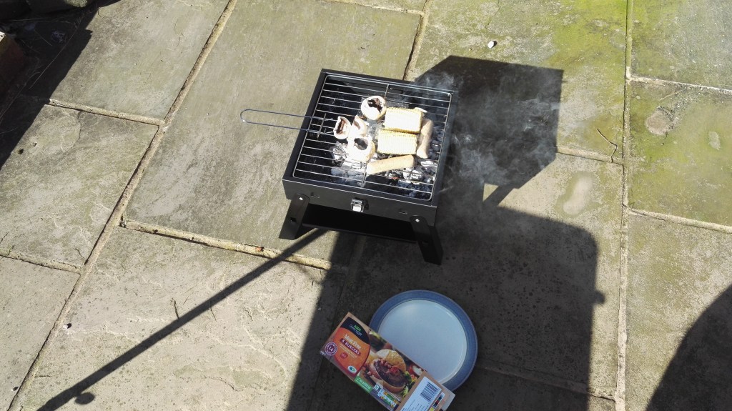Our teeny weeny barbque!