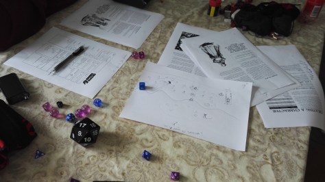 Playing Crypts & Things with the home group