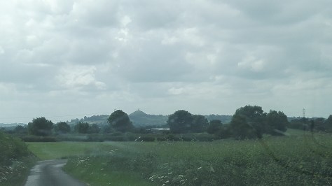 The first glance of the Tor as we arrived
