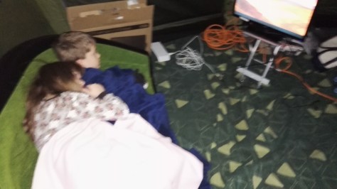 Its not glamping its "comfatable family camping"