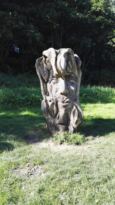 Hollingworth Lake: That Green Man gets everywhere!