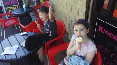 Hollingworth Lake: Of course there was Ice Cream!