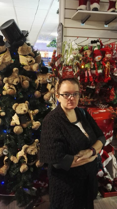 Rach is cross at Christmas being in the shops this early!