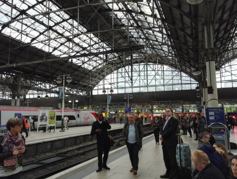Off to Furnace on the train, something I've not done in about 10 years