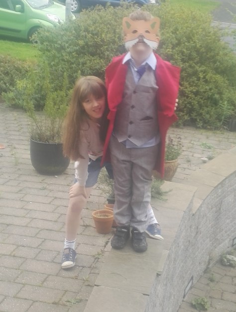 Our pair dressed up for School Book Day