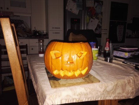 This year's pumpkin effort