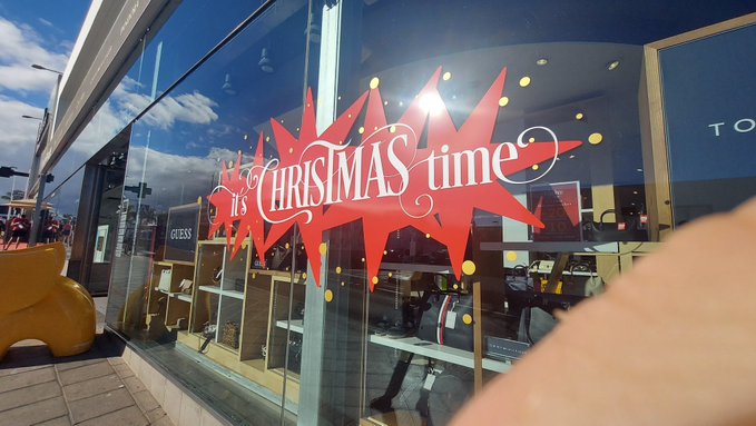 If you need to be told, its Wrong Christmas